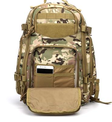 China Tactical Climbing Bag Large Military Travel Army Camouflage Hunting Tactical Side Rucksack Hiking Hiking Rucksack for sale