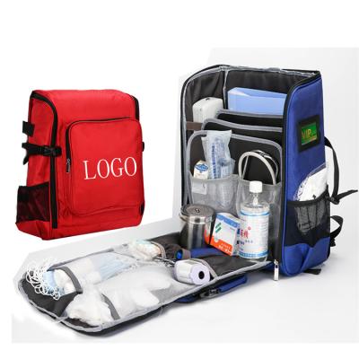 China Outdoor Sport First Aid Box Emergency Set Bag Custom Logo Waterproof Dry Bag Response Trauma for sale