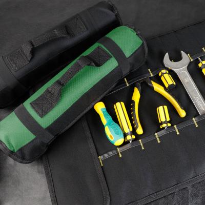 China Customized Size 600d Portable Tool Bag Nylon Rolling Organizer Portable Tool Pouch For Working Low Moq for sale