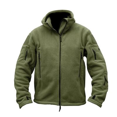 China OEM Custom Fit Comfortable Men's Warm Fleece Coat Breathable Tactical Fleece Jacket With Multi Sizes for sale