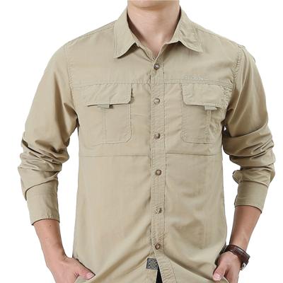 China Outdoor Men Multi Color Military Long Sleeve Anti-pilling Tactical Shirt for sale