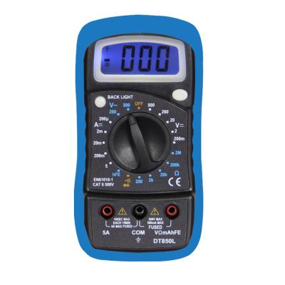 China Digital Multimeter DT850L CE With Backlight Portable Multimeter Electrical Tool DT850L CE for sale