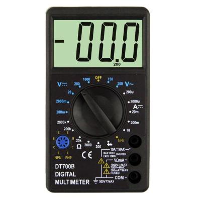 China Large Screen Hardware Digital Multimeter DT700B Multitester Power Tool DT700B for sale