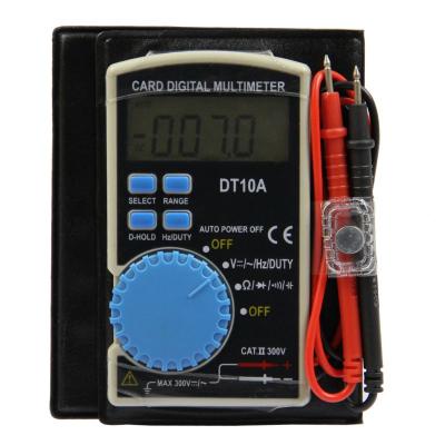 China DT10A Mini Pocket Multimeter Size with DT10A Auto Range for sale