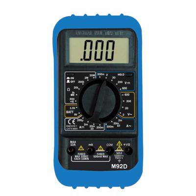 China High Accurate Digital Multimeter CE M92D With With Buzzer Battery Test M92D CE for sale