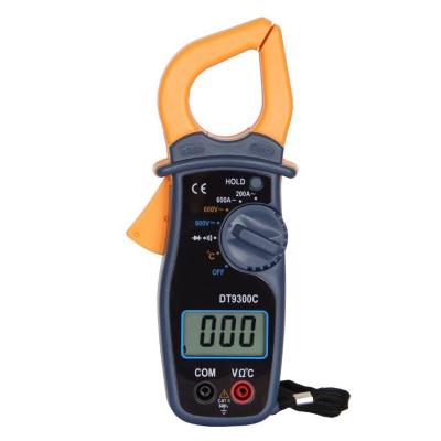 China Digital Clamp Meter With Temperature Continuity Buzzer Data Socket DT9300C DT9300C for sale