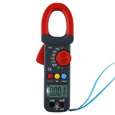 China Digital Clamp Meter WH823 With Capacitance Test Backlight Buzzer Temperature Data Hold Frequency Duty Cycle WH823 for sale