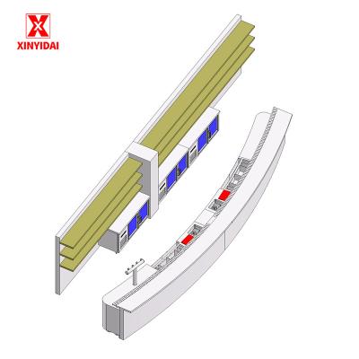 China Restaurant/tavern/bar Commercial Bar Arc Cocktail Bar Equipment Bar Cocktail Workstation for sale