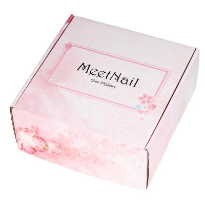 China Large Capacity Recyclable Package Box Foam Insert Nail Polish Box And Longevity Shipping Packaging Boxes Nail Polish for sale