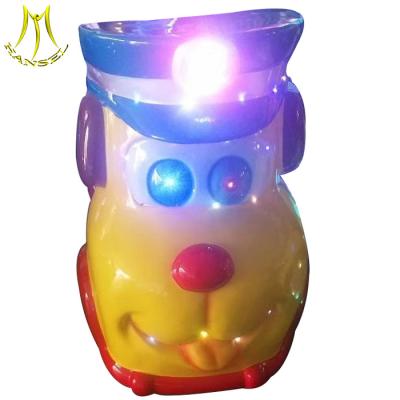 China Hansel 2018 latest coin operation indoor amusement dog design kidde ride for sale