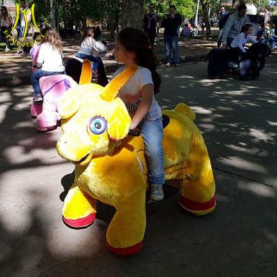 China Hansel  electrical toy animal riding dinosaur coin operated ride toys for kids for sale