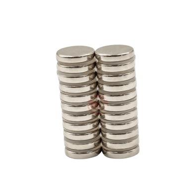 China Industrial Magnet China Customized N35 Neodymium NdFeB Permanent Round Disc Magnet for sale