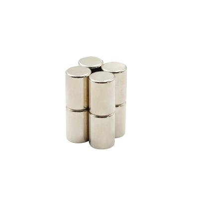 China Custom Super Strong Industrial Magnet Neodymium NdFeB Cylinder Permanent Magnet N35-N52 With Supplier Price for sale