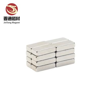 China Industrial Large Neodymium Bar Magnet Super Strong Block Magnets Flat Rare Earth Rectangular Magnets for sale