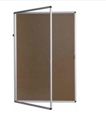 China Lockable Message Table Bulletin Board, Cork Board, Bulletin Boards Included Push Pin Board for sale