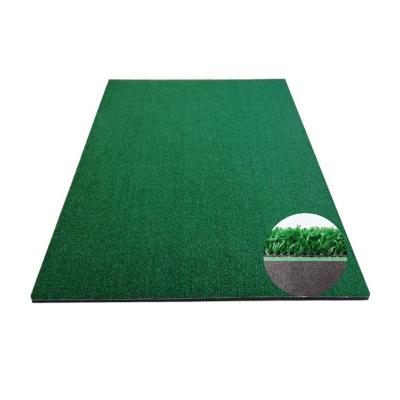 China Sports Court Factory price customization size golf compact hitting mat driving range practice pad with artificial turf for sale