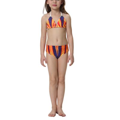 China Kids Anti-UV 2 Pieces Children's Beachwear and Swimwear Girls Beach Swimwear Children's Bikini Swimwear for sale