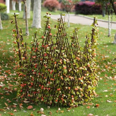 China Truly Judge 10m Custom Home Decor Ivy Fence Artificial Vines Can Stretch Artificial Garden Plant Fence Green Ivy Trellis for sale