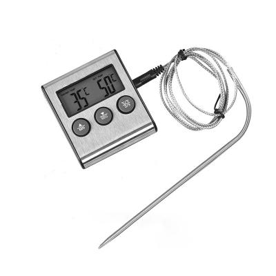 China Stainless Steel+ABS Amazon New Digital Thermometer Wireless Kitchen Grill Food Cooking Oven Thermometer Probe for sale