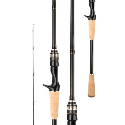 China FRP 2 Sections Saltwater Fishing Tackle Spinning Casting Fishing Rods for sale