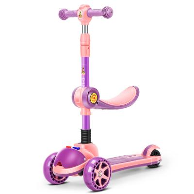 China Child Base Foldable Children's Scooters Three Wheel Scooter for sale