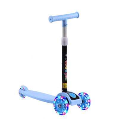 China High Quality Child Force 3 Wheels Scooter Kids Scooter Light Music Kick Scooters for sale