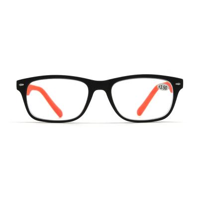 China Wholesale Slim Branded Square Plastic Women Men Reading Glasses for sale