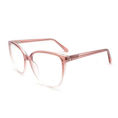 China Custom PC Color Fashion Eyewear 2022 Big Eyeglasses Optical Frame for sale