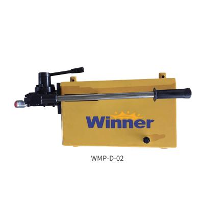 China WMH-D-02 High Efficiency Series 700 Bar High Pressure Two Speed ​​Manual Hydraulic Hand Pump For Hydraulic Wrench for sale