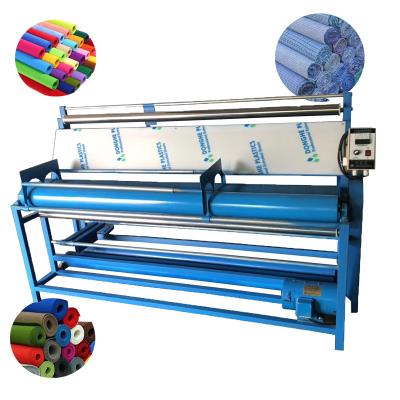 China Fabric Cloth Rolling Machine Fabric Rolling Machine Textile Fabric Rolling And Measuring Machine for sale