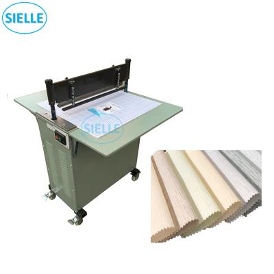 China Industrial Fabric Sample Cutting Machine Zigzag Fabric Sample Cutter Fabric Bias Machine For Sale for sale