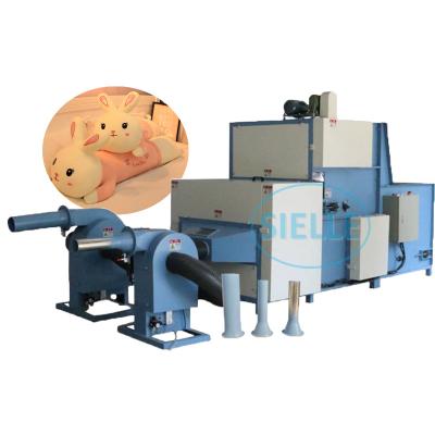 China High quality small fiber pillow filling machine down and fiber filling expandex machine for sale