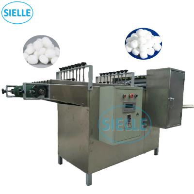 China Industrial pearl cotton ball machine/alcohol cotton ball blister packing machine/cotton ball making machine for sale