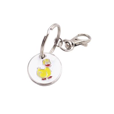 China 2022 China Cute Enamel Cute Soft Metal Key Chain Logo Key Chain Keychain for sale