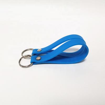 China 2021 China Custom Silicone Key Chain Cheap Silicone Keychain Personalized Silicone Keychain for sale