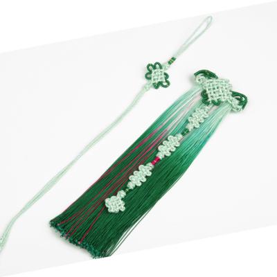 China Decoration Tassel Hanging Spike Chinese Style Bookmark Comb Chinese Clothing Knot Tassel Decoration for sale