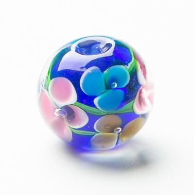 China DIY Craft Accessories DIY Crystal Flower Beads Glass Beads Colorful For Jewelry Making for sale