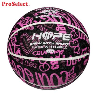 China 7 Proselect Cheap Price Size 5 PU Hygroscopic Basketball for sale