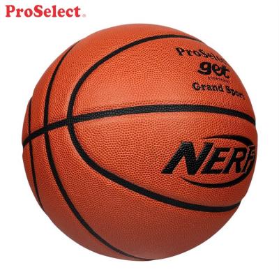 China Wholesale Proselect Full Size 7 Standard Grain Leather Basketball for sale