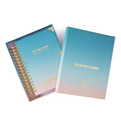 China Durable Wholesale Printed Business Budget Planner Financial Notebook With Custom Logo for sale