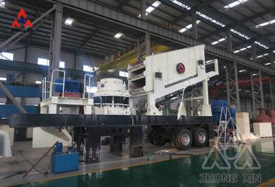 China Rock Granite Limestone Mobile Stone Crusher for Complete Quarry for sale