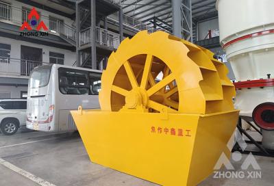 China Selling high quality 100t/h steel bucket wheel sand washing machine sand washing plant Xs series for sale