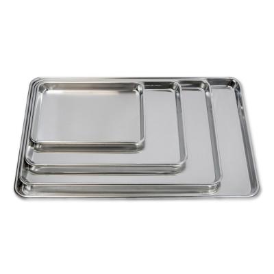 China Kitchen Bakeware Half Size Dish Cookie Tray Sustainable Baking Aluminum Foil Pan for sale