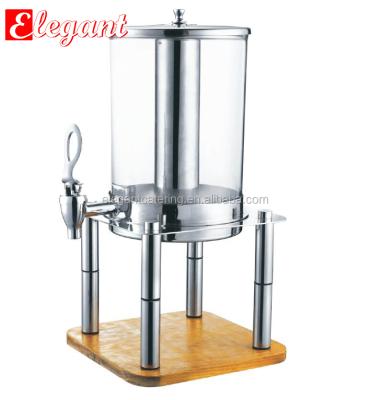 China Save Space 8L Beverage Stainless Steel Single Head Cold Beverage Juice Dispenser With Ice Core for sale