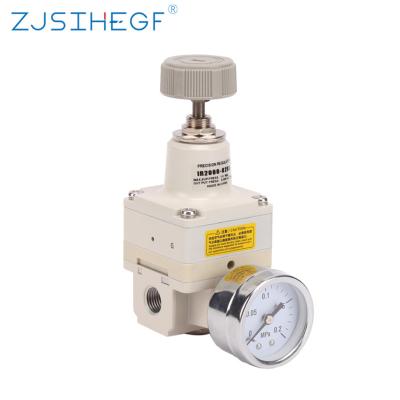 China High Precision Miniature Pressure Regulator IR2010-02BG Hotels Pressure Valve Pneumatic Accurate SMC Type Gas Reducing IR2000-02BG for sale