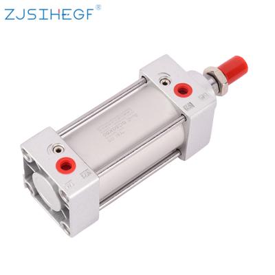 China Hotels CHINA zjsihegf SC Cylinders Standard Type Pneumatic Cylinder 32/40/50/60/80/100/125/160mm With Air Compressor Tube Pipe for sale