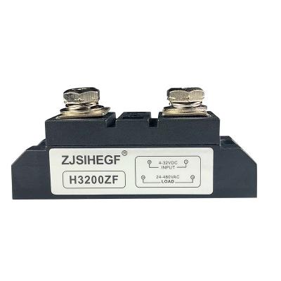 China Industrial inputDC 3-32VDC/AC70/280VAC SSR-H3400ZF single phase solid state relay sealed load 400A current SSR with 4000V for automobile for sale