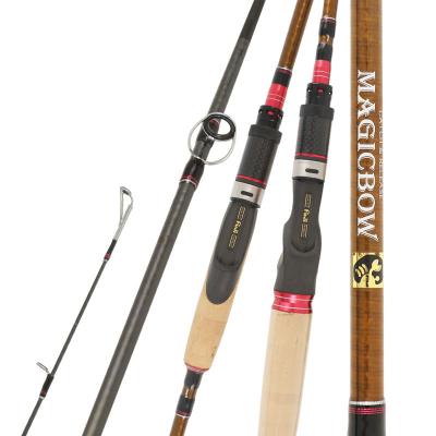 China Carbon XDL Oem 2.4m 2 section fuji wheel seat ultralight slow jigging off shore fishing rods for sale