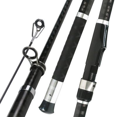 China Carbon XDL High quality carp fishing 4.5m 5 sections EVA handle carbon distance throwing fishing-rods-china for sale