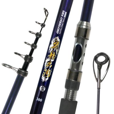 China Carbon XDL New upgrade 2.7m 5 sections EVA grip comfortable 24t carbon fiber distance throwing pioneer fishing rod for sale